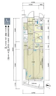 東京都杉並区堀ノ内3【マンション】の間取り