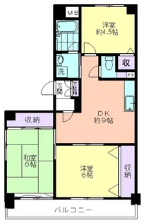 サン・フォーレスト【1階】の間取り