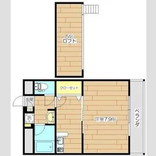 カーサスペリオーレ1【4階】の間取り