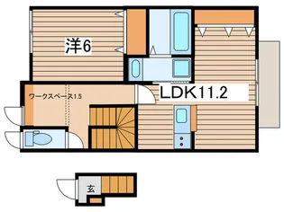リーガ デ ソラーナの間取り