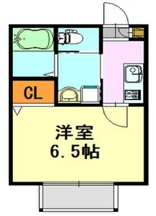 ms.1 エムエスワン【2階】の間取り