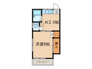 ルポ-ゼ坂井の間取り