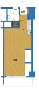 初台ワールドマンション【5階】の間取り