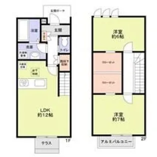 ウッドベル・ビナIIの間取り