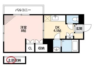 エスポアール宝町II【4階】の間取り