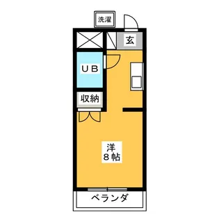 パークライフ平塚【2階】の間取り