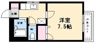 アーバンハウス都【2階】の間取り