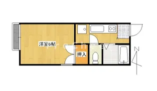 若竹ハイツ【2階】の間取り