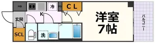S-RESIDENCE名駅NorthII【5階】の間取り