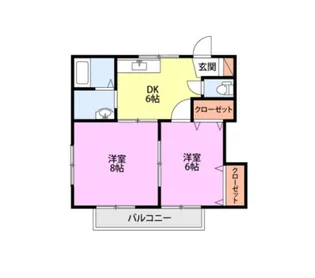 壱番館A【1階】の間取り