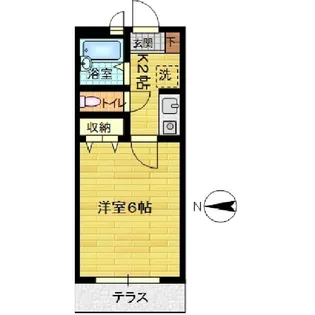 パークハウスA【1階】の間取り