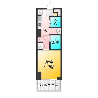 Refuge Happiness Tower【4階】の間取り