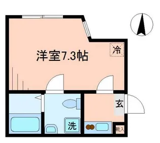 ワイ スクエア【3階】の間取り