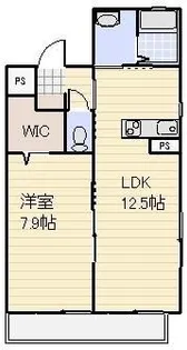 ウエストコート【1階】の間取り