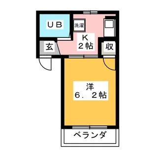 ボ・セジュール草薙【1階】の間取り