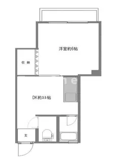 ネオコーポちくま【3階】の間取り