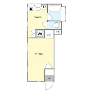 ルリアン【1階】の間取り