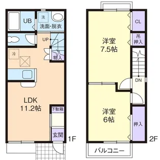 Green Viewの間取り