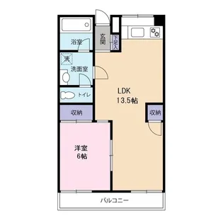 ヴィラ明和【3階】の間取り