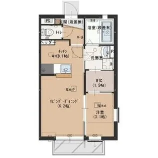 メゾン・ド・MK D【1階】の間取り