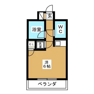 クローバーハウス【2階】の間取り