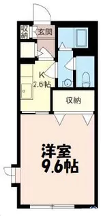 セピアヴェルデ葛城【1階】の間取り