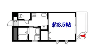 モデナ【2階】の間取り