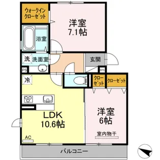 Camphora Tree【3階】の間取り