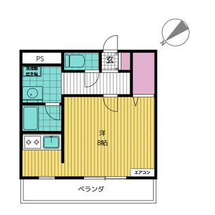 グランコート【1階】の間取り