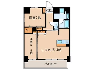 レガーロ茶屋ヶ坂【6階】の間取り