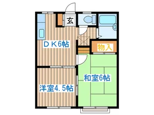 クィ-ンハイツ2【2階】の間取り