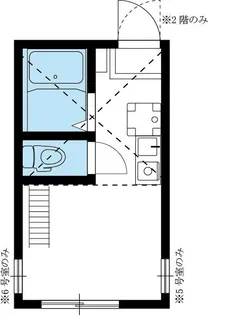 メゾンフィエールスタリー【2階】の間取り