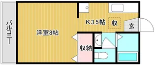 アケボノ【1階】の間取り