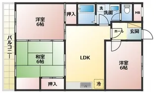 エッグマンション【4階】の間取り