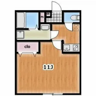 Ambition唐木田【3階】の間取り