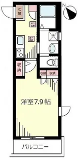 ARTIS【1階】の間取り