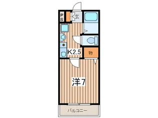 ビャン・ネト-ル【3階】の間取り