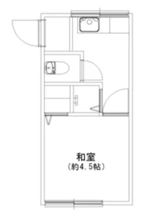 大石荘【1階】の間取り