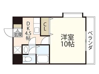 セレブ洋【2階】の間取り