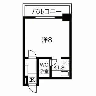 ネオハイツ片平【3階】の間取り