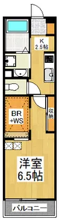 コーポステラ川越【1階】の間取り