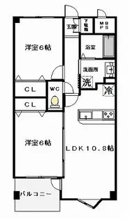 アントネージュ【2階】の間取り