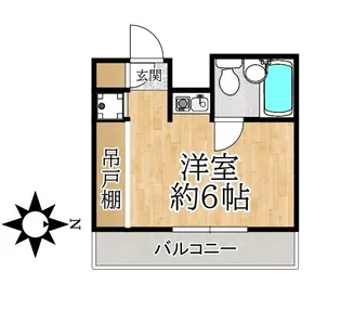 メイプルハイムII【3階】の間取り