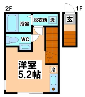 プルミエール武蔵小金井【2階】の間取り