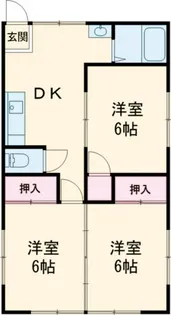 フレンドK【2階】の間取り