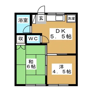 シャルムスズキIII【1階】の間取り