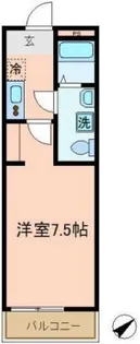 グランヒルズ岸谷【3階】の間取り