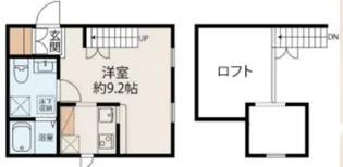プリマ東戸塚壱番館【2階】の間取り