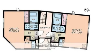 Collina武蔵小山【1階】の間取り
