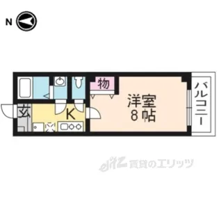 グランフィールド大宮【2階】の間取り